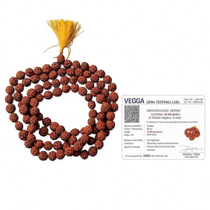 Rudraksha Mala · 108 Beads